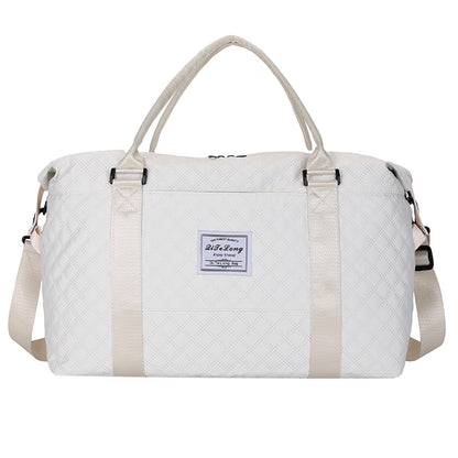 Travel Duffle Bag, Weekender Travel Bag Men Small Gym Bag for Women, Hospital Bag for Labor and Delivery, Overnight Bag Luggage Bag with Trolley Sleeve 18.11X13.78X6.69In